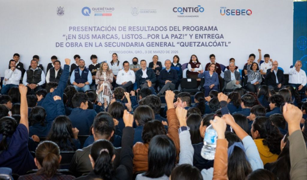 #VocesSJR Roberto Cabrera asiste a la presentación de resultados del Programa “¡En sus Marcas, Listos por la Paz!”