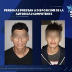 Atrapan en flagrancia a dos hombres robando en escuela