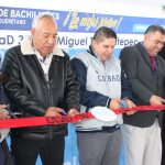 Oscar Pérez Martínez inaugura la 2ᵃ Feria Académica del EMSaD 30 en El Lindero