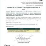 Confirman apoyo al maíz para productores de Querétaro y anuncian pre-registro oficial; cancelan movilización del lunes