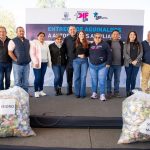 Gina Sánchez y Roberto Cabrera entregan bolsas de aguinaldo a Delegaciones y Subdelegaciones municipales