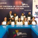 Roberto Cabrera encabeza firma de convenios con 7 instituciones y organizaciones en beneficio de las mujeres