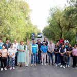 Supervisa Roberto Cabrera los trabajos de mejoramiento del camino La Valla – La Fuente