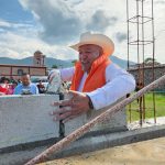 Inician construcción de barda perimetral en el panteón de Chitejé de Garabato, Amealco