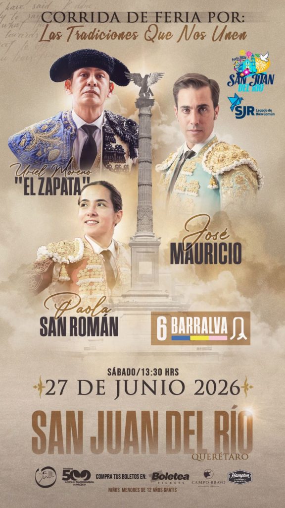 Corrida de Feria 2026 en San Juan del Río: tradición, polémica y apuesta económica