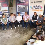Gobierno Municipal lleva jornada de trabajo y atención directa a la ciudadanía a El Chaparro