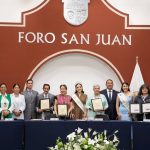 Ayuntamiento celebra 495 años de la Fundación de San Juan del Río y entrega reconocimientos a instituciones y sanjuanenses distinguidos