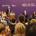 Encabezan Roberto Cabrera y Gina Sánchez la premiación de los LIV Juegos Florales San Juan del Río 2026
