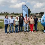 Entrega JAPAM restauración del bordo de regulación en el Ejido de Puerta de Palmillas