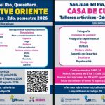 Anuncian inscripciones y reinscripciones a talleres de Casa de Cultura y Ciudad Vive Oriente