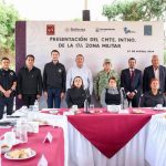 Oscar Pérez Martínez se reúne con nuevo comandante de la 17/a. Zona Militar