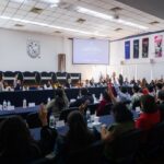 Escucha Rectora a estudiantes en manifestación y refrenda disposición